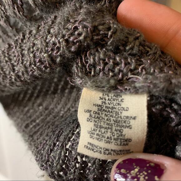 Moth by Anthropologie “Of The Ages” Open Lace Knit Dolman Short Sleeve Sweater - Picture 4 of 8